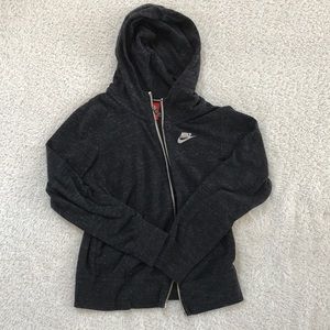 Girls Black Nike Hoodie